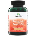 Huile de graines de citrouille de Swanson - Haute Biodisponible EFA - (100 Capsules Softgel, 1000mg chacune)