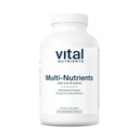 Vital Nutrients Multi-Nutrients with Iron and Iodine - Vegetarian Multivitamin and Mineral Supplement with Iron - Gluten, Dairy, Soy Free - Non-GMO - 180 Capsules
