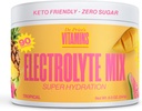 Dr. Price-S Mélange d'électrolyte en poudre sans sucre avec 72+ Trace Minerals Aucun sucre, électrolytes à dissolution rapide Packets en poudre Tropical, 90 portions