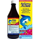 Ballena Azul Aceite de Hígado de Bacalao para Adultos y Niños, COD Huile de foie pour adultes et enfants,Vitamines A,D,E, B1, Supplément alimentaire, Omega 3, Inmune System Boost, Cherry (Cherry 15 OZ)