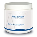 Recherche en biotique TMG Poudre – Triméthylglycine. Bêtaine. Formule en poudre. Donateur de méthyle. Protection vasculaire. Gain musculaire. Détoxification. Soutien des niveaux d'homocystéine sains Contient: 8 Oz (240g)