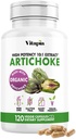 Extrait d'artichaut biologique de Vitapia - Nettoyez le foie Détox & Réparation, Santé du foie, Digestion, Support Antioxydant - 120 Capsules Vegan, Non OGM, Sans gluten
