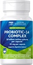 Rite Aid Probiotique 14 Complexe 10 milliards - 30 comtes, rétablissement de bonnes bactéries, santé des colonies, santé quotidienne des colonies Probiotique, hommes et femmes Probiotique
