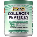 Poudre de peptides de collagène bovine pour femmes et hommes, protéine de collagène hydrolysée de type I et III, peau, cheveux, ongles, os, digestion, non aromatisée, non-OGM, Keto & GF, 22 portions, 16oz