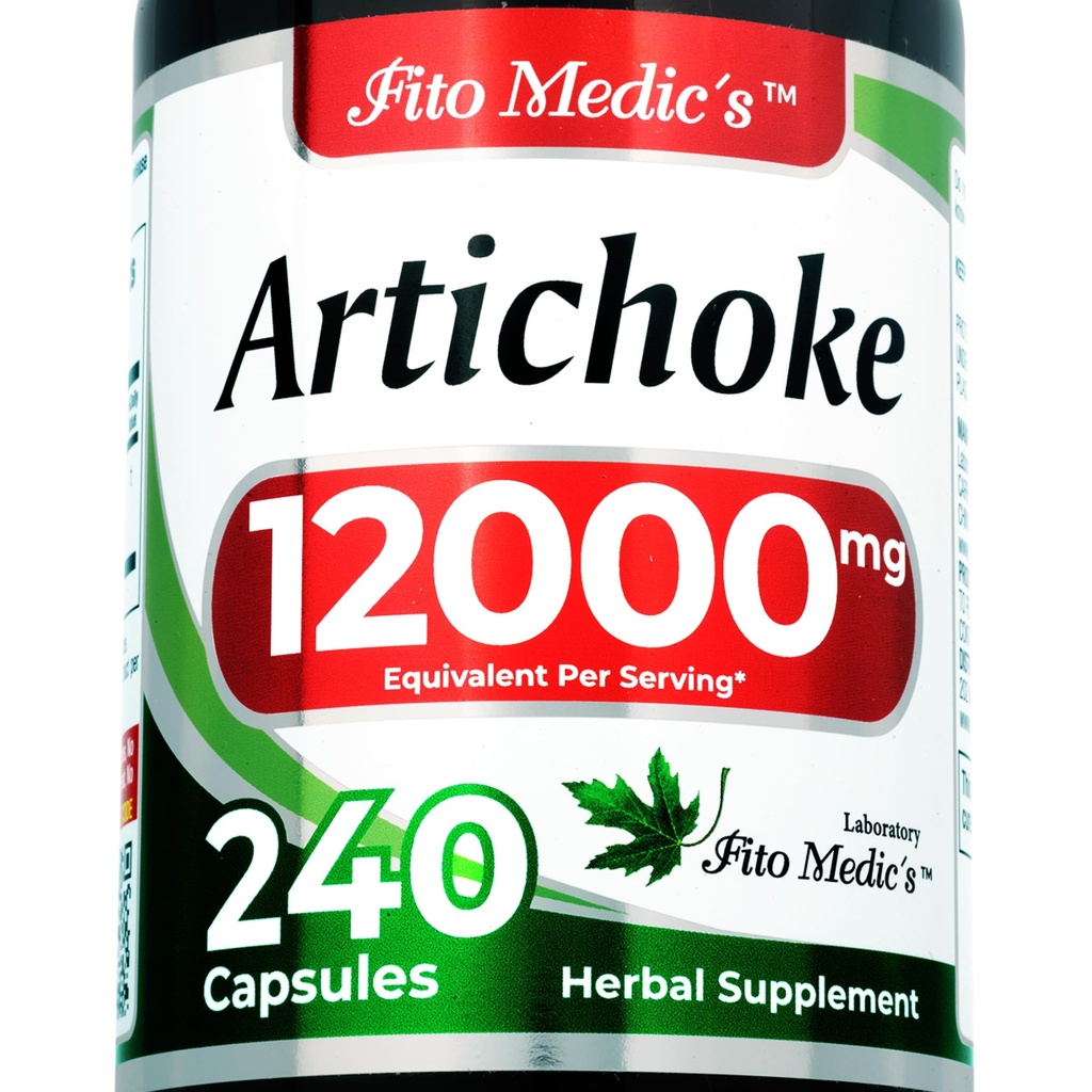 Labo FITO MEDIC'S Extrait d'artichaut Capsules d'extrait d'artichaut 240 Capsules $12000 mg $ alcachofa.