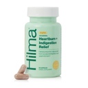 Hilma Heartburn & Indigestion Relief, Antiacide naturel pour le reflux d'acide occasionnel et brûlures d'estomac, Gingembre, Camomille, Racine de marshmallow et plus, Doctor Formulé et cliniquement étudié, 50 Capsules Vegan