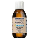 WileyS Huile de poisson la plus sauvage de l'Alaska Peak Omega-3 Supplément liquide - 2300mg EPA et DHA Omega-3 - Saveur de citron - 4,23 Oz (25 portions)