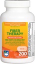 Rite Aid Fiber Therapy Soluble Fiber Supplément 200 Caplets, 500 mg de méthylcellulose, laxatifs pour la constipation, pilules de fibre pour adultes
