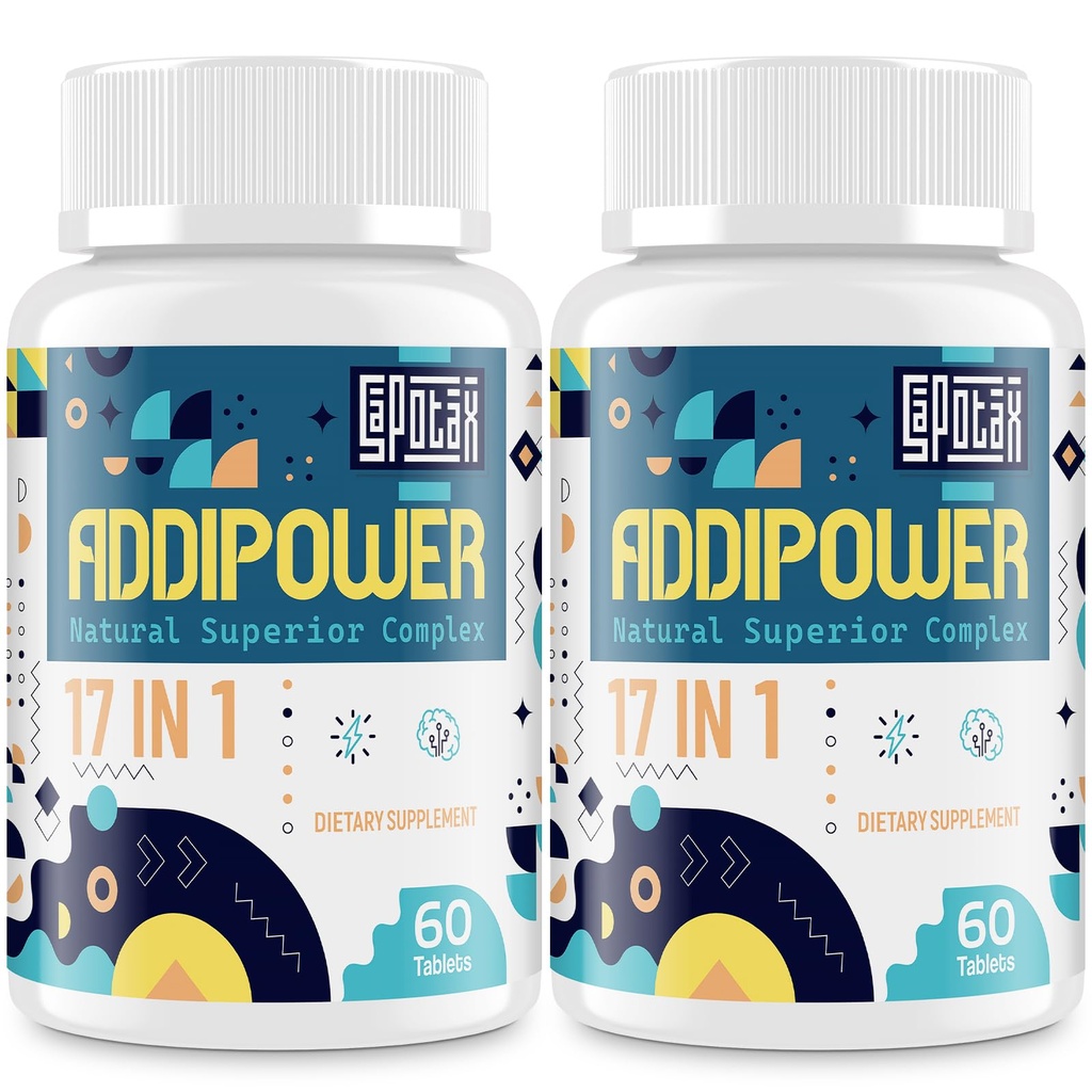 Supplément cérébral 17-en-1 avec extraits à base de plantes, vitamines et acides aminés (120 comprimés)