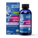 Syrup biologique des baies aînées de maman et d'Immunity boost avec les vitamines, les prébiotiques et l'échinacée pour les enfants et les adultes 1 an+, 3 Fl Oz