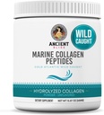 Ancien supplément de protéines de collagène sans saveur avec type 1, sans OGM, sans gluten, supplément acide aminé pour la peau, les cheveux et les ongles, 15.87 Oz