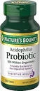 Nb Acidophilus Taille 100s Nature Acidophilus Comprimés probiotiques 100 Compte