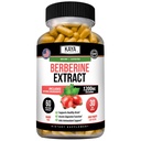 Kaya Naturals Berberine HCL Extract 1200mg - Système immunitaire - Niveaux de glucose - Gut Health (Végétarien, non-OGM et sans gluten) Supplément berbère (60 Nombre (paquet de 1)