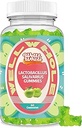 Lactobacillus Salivarius Gummies 100 Million CFU - Soutien santé digestif, fonction immunitaire* et bien-être oral - non OGM, végétalien, 60 comtes