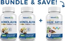 Natural Cure Labs Monolaurin 600mg 2 Pack + Immune Support