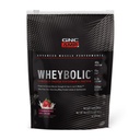 GNC AMP Poudre de protéines éprouvées cliniquement, 40g de protéines de lactosérum, BCAA, Leucine, Augmente la force musculaire, Bâtiment musculaire, 3e partie testée, sans gluten, fraises et crème, 10 portions