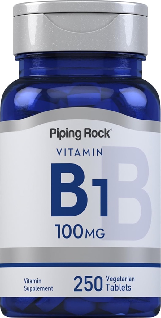 Piping Rock Vitamine B1 100mg.250 comprimés.