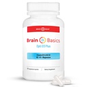 Cerveau de base Opti D3 Plus - Vitamine D3 5000 UI avec K1, K2 et Magnésium - Supplément de soutien du cerveau pour l'humeur, l'esprit, la mémoire - Os, les muscles et la santé immunitaire - sans gluten, sans soja et sans lait