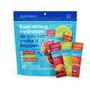 Hydrant - Hydration Powder Variety Pack, 30 Individual Instant Electrolyte Rehydration Packets - Low Sugar Drink Mix for Daily Use, Travel & Workouts