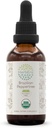 HerbEra Brésilien Peppertree B60 USDA Teinture biologique (extrait sans alcool, gouttes à base de plantes de haute puissance) Certifié Bio Brésilien Peppertree (Schinus terebinthifolius) Fruit séché (2 oz)