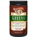 Barlean's Chocolate Greens Poudre, supplément alimentaire quotidien aux fruits et légumes, mélange antioxydant vert et mélange de smoothie fibre, 9,52 oz