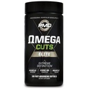 PMD Sports Omega Cuts Elite -Fat Loss-Muscle Defining Formula - Omega Fatty Acides, MCT's et CLA pour la définition et l'entretien musculaires - Keto Friendly Pour les femmes et les hommes - Sans stimulant (180 Softgels)