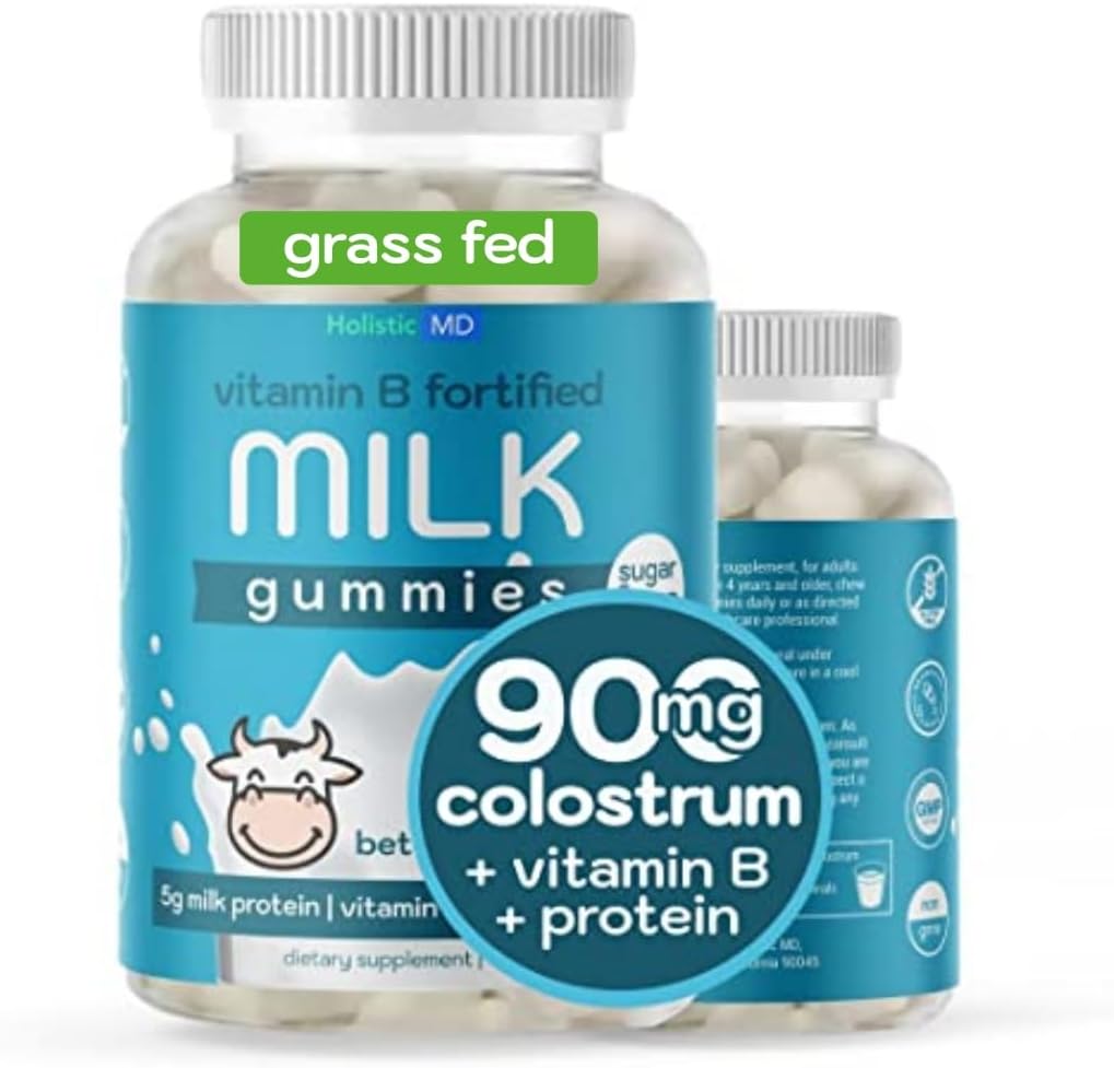 Gommies de colostrum pour les enfants Adultes Personnes âgées de 60 ct