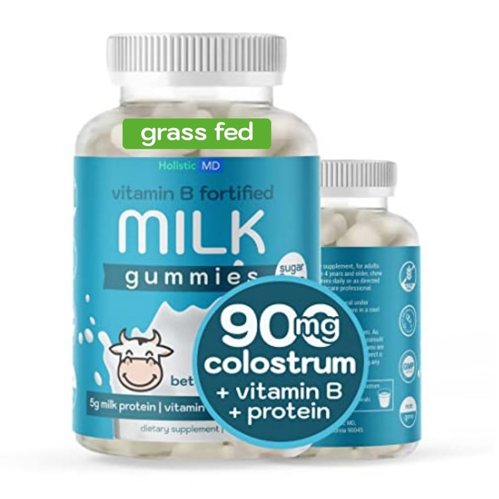 Gommies de colostrum pour les enfants Adultes Personnes âgées de 60 ct