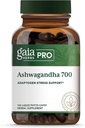 GAIA HERBS PRO Ashwagandha 700 - Supplément de soutien immunitaire santé* - Formule à une seule herbe avec Ashwagandha biologique - Vegan, sans gluten, sans soja - 120 capsules de phytothérapie liquide (60 portions)