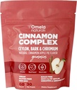 Ceylan sans sucre Cinnamon Complex Gummies Apple Cinnamon Flavor de l'Immune Soutien et suppléments antioxydants $ 2000mg Cinnamon Complex with Chromium $ Vegan, non-OGM, sans gluten $ 60ct