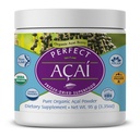 Suppléments parfaits – Poudre d'açai parfaite – 95 Grams – Superfood de baies d'açai séchées au gel biologique pur - puissant antioxydants - Supports système immunitaire