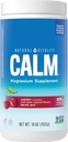 Vitalité naturelle Calme, supplément de magnésium, poudre de mélange anti-stress, sans gluten, végétalien, et non-OGM, cerise, 16 oz