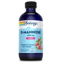 SOLARAY D-Mannose Formule liquide de 1000 mg avec extrait de canneberge de CranActin - Supplément de canneberge de D avec vitamine C - Soutient la santé urinaire - Garantie de 60 jours, 16 portions, 8 FL OZ