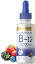 Vitamine de Carlyle B12 gouttes liquides sublinguales : 10 000 mcg
