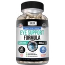 Kaya Naturals Supplément santé des yeux, Lutéine et Zeaxanthin, Vision Santé, Soutien de la souche oculaire 800 mg Supplément vitamine 30 Capsules