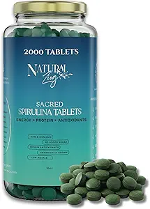 Zing naturel 100% spiruline pure (Raw, Organique)