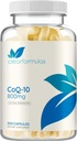 Extra Strength CoQ10 800mg - Coenzyme d'absorption rapide Q10 800mg Antioxydant puissant pour l'énergie cardiovasculaire et le vieillissement Support - Caps haute stabilité CoQ10 Ubiquinone - Fabriqué dans un cGMP US Lab (100 portions)