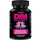 Supplément DIM 300 mg - Équilibre hormonal pour les femmes, d'un supplément estrogène pour les femmes avec des éclairs chauds et des sueurs nocturnes. 60 gélules
