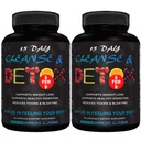 Laboratoires de recherche 15 jours Colon Cleanse & Detox for Less Bloat Flat Tummy w/Probiotiques - 2 Fer 1 - Constipation Relief - Flushes Toxines, stimule l'énergie. Formule sûre et efficace pour la recherche clinique
