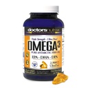 Omega 3 DPA Huile de poisson 2 900 Milligrammes Triple Strength Ultra pur Concentré, EPA-DPA-DHA, SoftGels - 30 portions