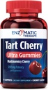 Nature's Way Tart Cherry Ultra Gummies, Antioxydant Soutien des anthocyanes*, 1 200 mg par 3-Gummy portion, cerise aromatisée, sans gluten, végétarienne, 75 comte (paquetage mai Vary)