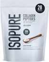 Isopure Collagen Peptides Powder, Promotes Hair, Nail, Skin and Joint Health, with Vitamin C and Biotin, Unflavored, 20g Collagen Peptides Per Serving, 1.42 Lb, 28 Servings (Packaging May Vary)
