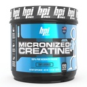 BPI Sports Micronized Creatine - Augmenter la force - Réduire la fatigue - Édifice musculaire maigre - 100 % de la créatine pure - Meilleure absorption - Soutient la croissance musculaire - Non aromatisé - 120 portions - 21.16 Ounce