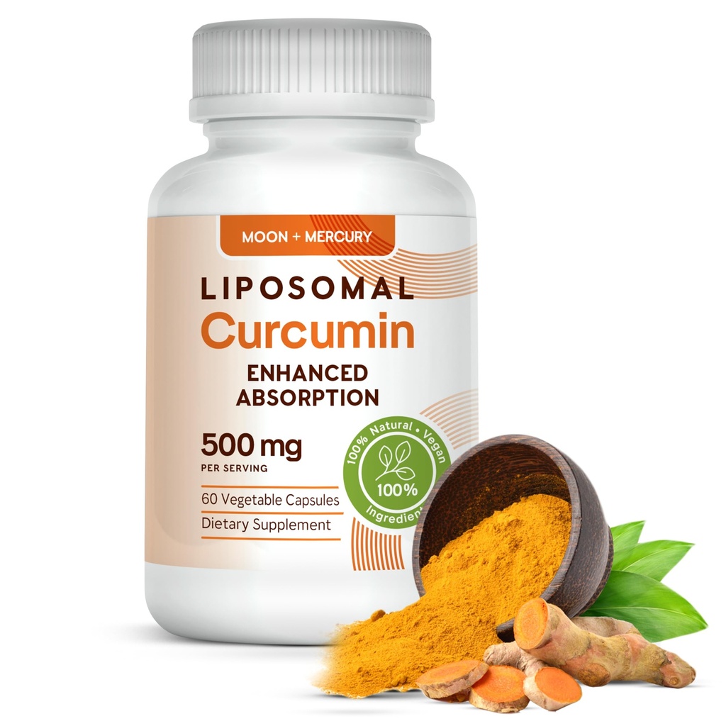 Curcumine curcumine liposomique 500mg - 60 curcumines supplémentaires gélules