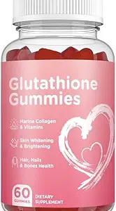 Soins de la peau du glutathion - Éclaircissement de la peau - Gommies Collagène - Anti-Aging L-Glutathione - Collagène marin et vitamines