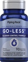 Piping Rock Bladder Control Pills for Women and Men | 90 Capsules | Maximum Strength Formula | Pumpkin Seed Extract | Non-GMO, Gluten Free Supplement