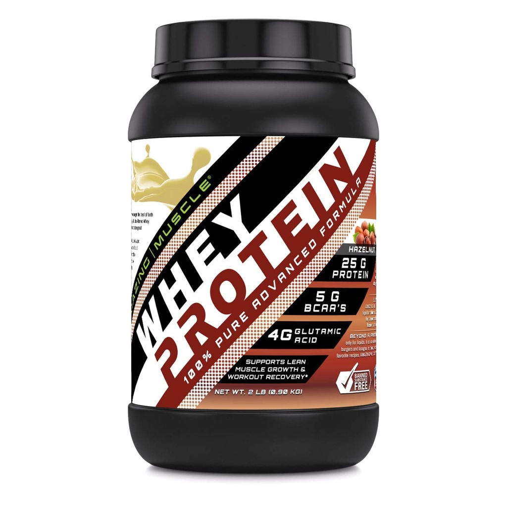 Amazing Muscle Whey Protein Isolate & Concentrate 25 G par supplément de service