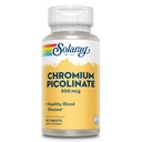 Comprimés de picolinate de chrome Solaray, 500 mcg