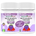 Supplément de fer à croquer pour enfants, Ferronyl® Carbonyl Fer 9 mg, vitamine C 30 mg, arômes de raisin, 90 comprimés (2 bouteilles)