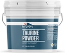 Éléments terriens Poudre de taurine 1 seau de gallon, complément alimentaire, aucun additif